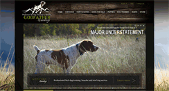 Desktop Screenshot of godfathergundogs.com